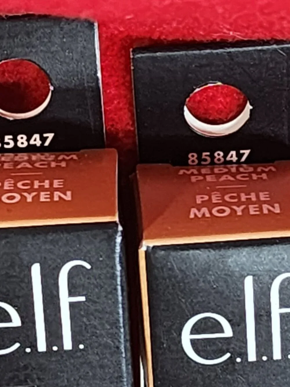 E.L.F. 16HR Camo Concealer .2fl oz. Full Coverage Matte Finish Medium Peach 2CT